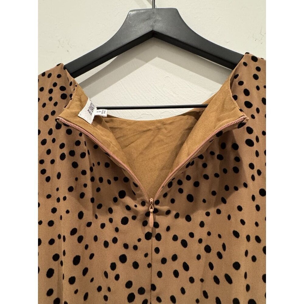 BB Dakota Midi Dress Brown And Black - Picture 11 of 12